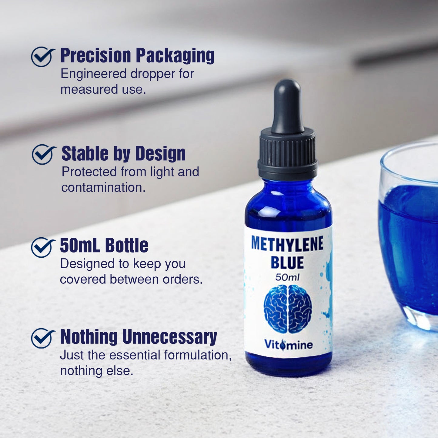 Methylene Blue 1% Solution (50mL)